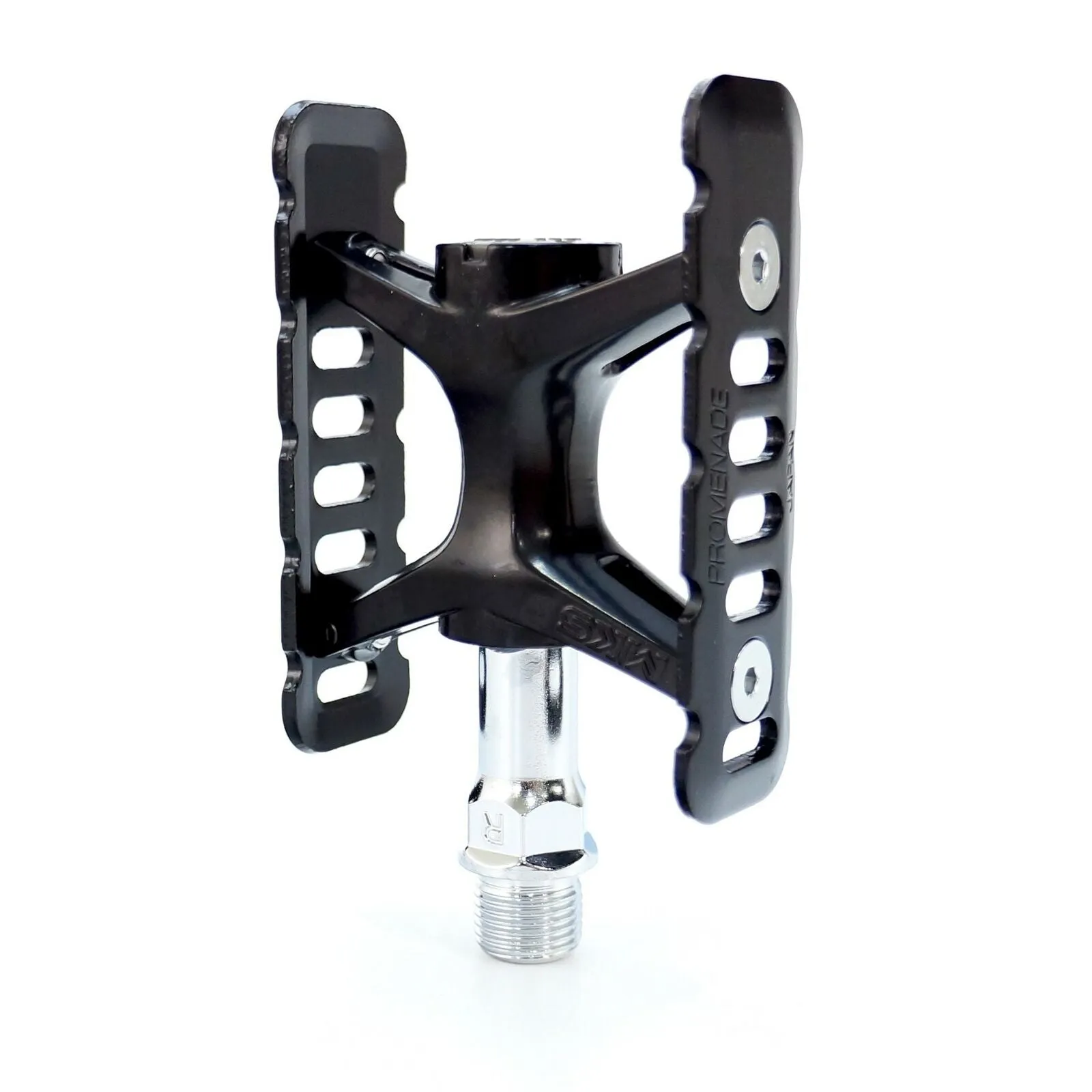 MKS Promenade 9/16" Urban Classic Pedal for Road City Bike Black/ Titan / Copper