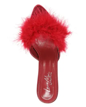 Mona Marabou Slipper
