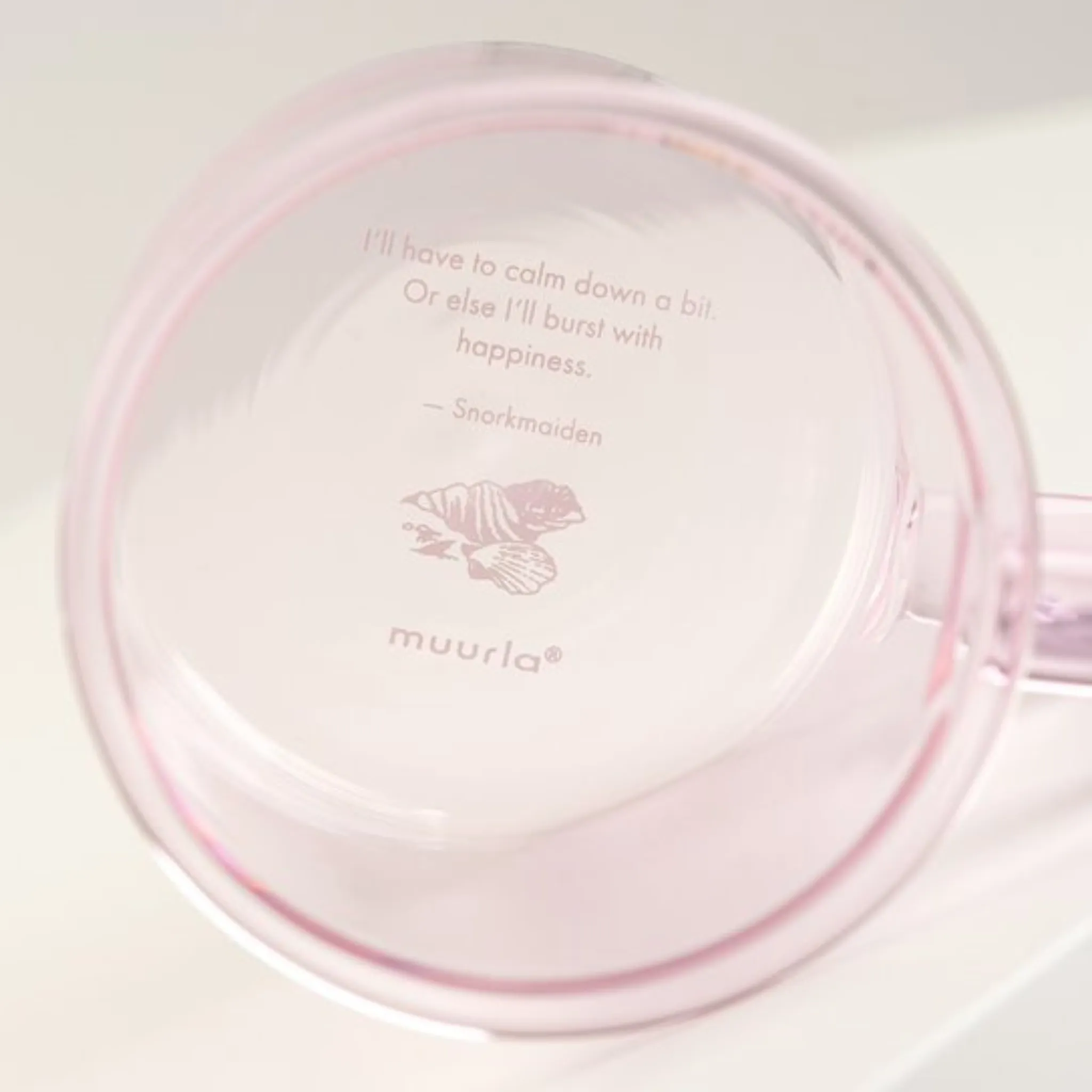 Moomin Glass Mug - Snorkmaiden