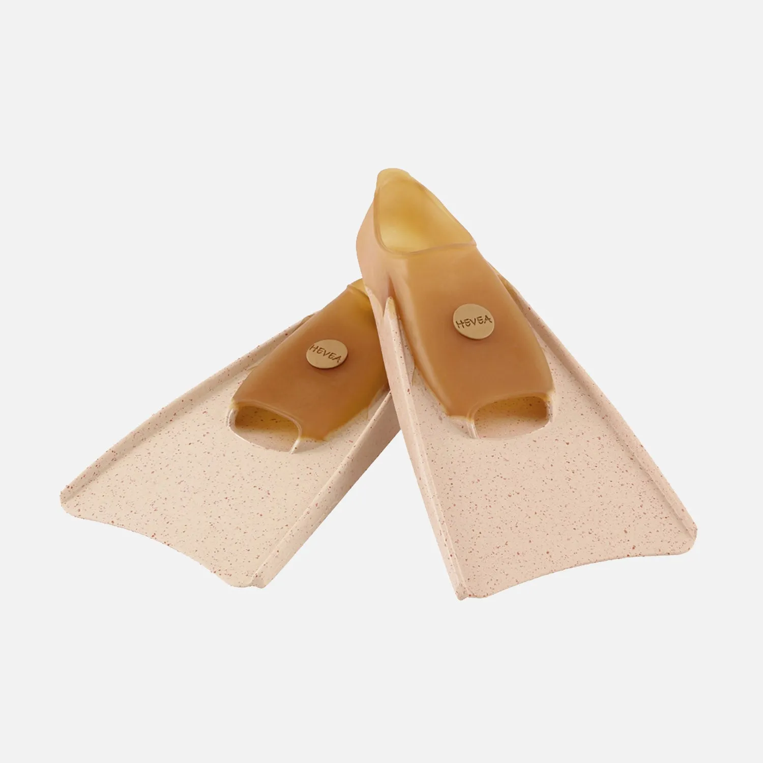 Natural Rubber Swim Fins - Peach