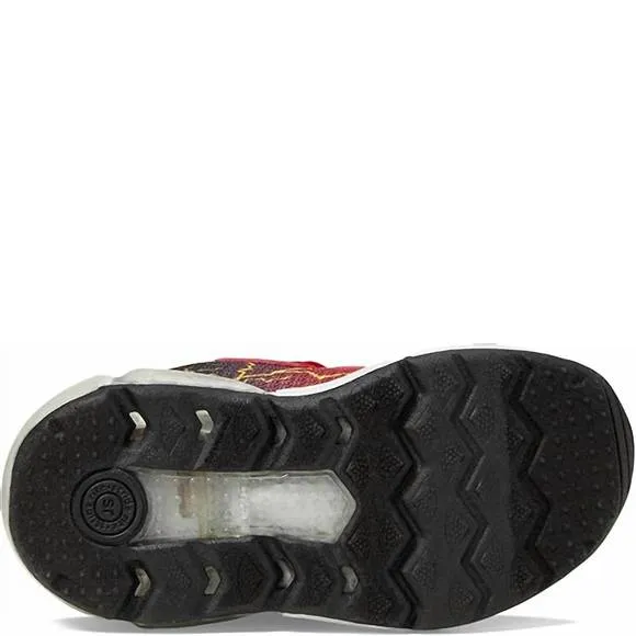 NEW STRIDE RITE kids m2p lightning sneaker in red