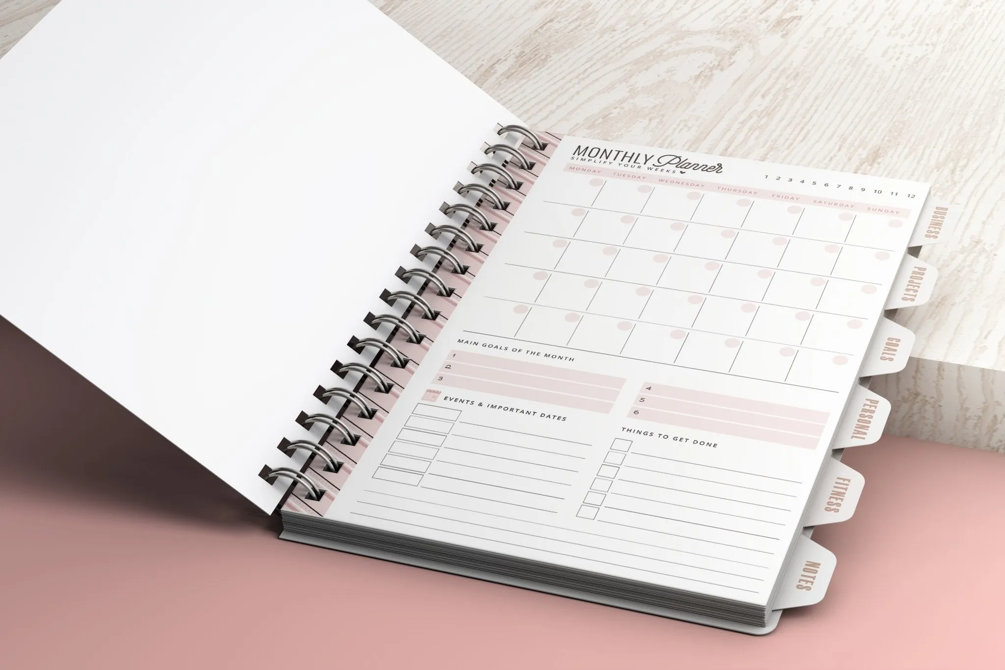 Note To Self Planner