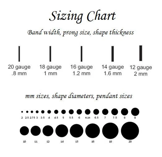 Open Resin Bezel - Drop, 12mm, Single Ring - Choose Your Metal