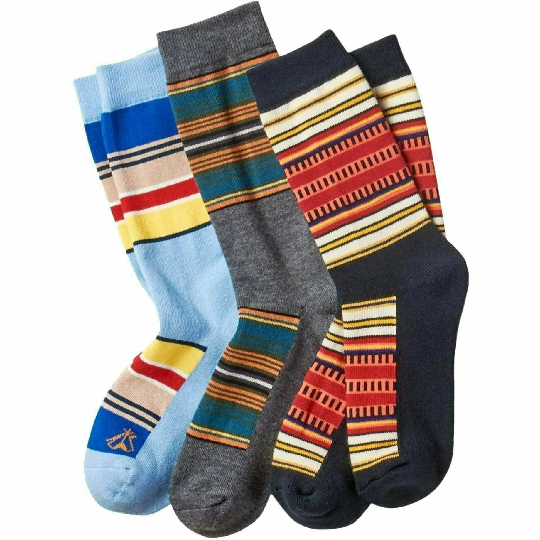 Pendleton National Park Striped Crew 3-Pack Socks