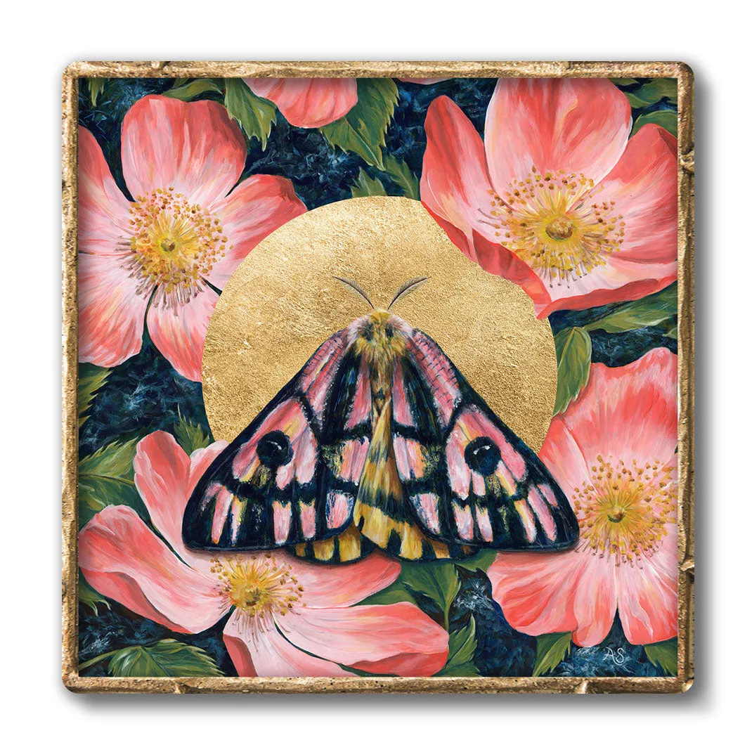 "Bloom" Elegant Sheep Moth Art Print