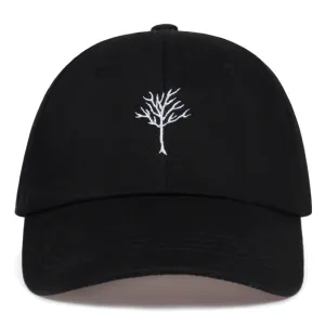 "TREE" Casquette Baseball Streetwear Noir - URB1™