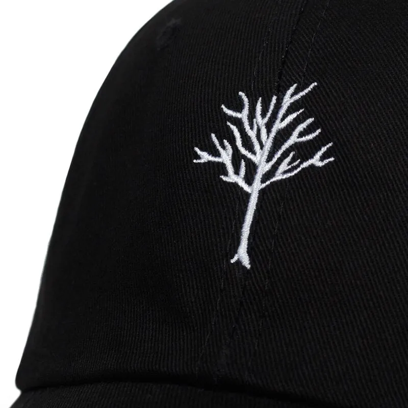 "TREE" Casquette Baseball Streetwear Noir - URB1™