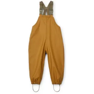 Rafael Caramel Waterproof Dungarees
