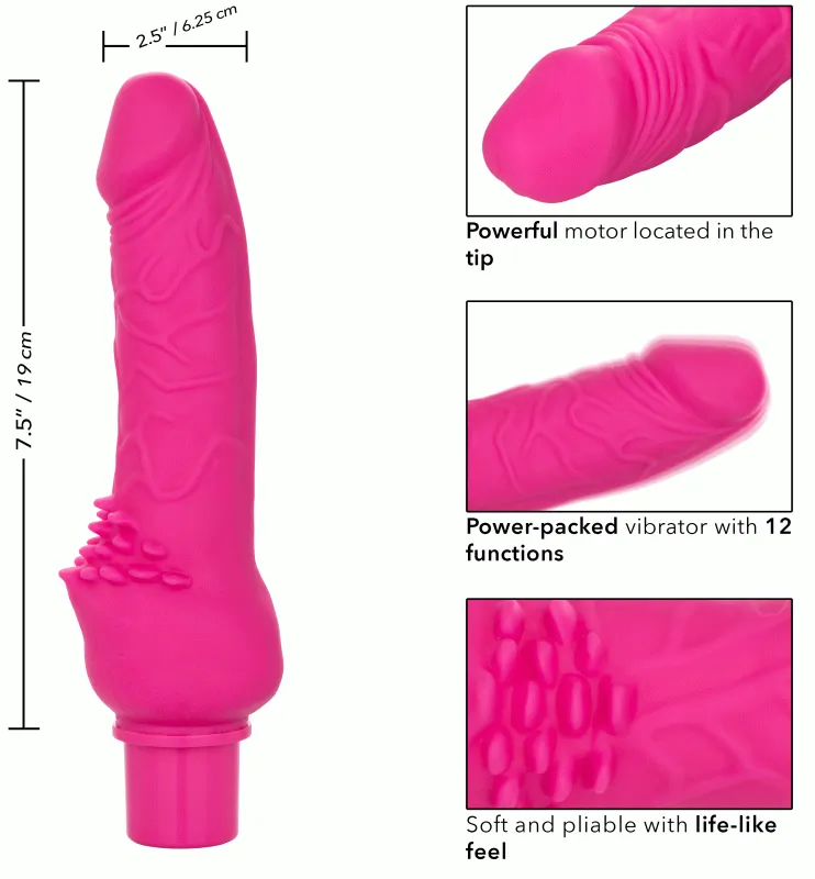 Rechargeable Power Stud errific - Pink