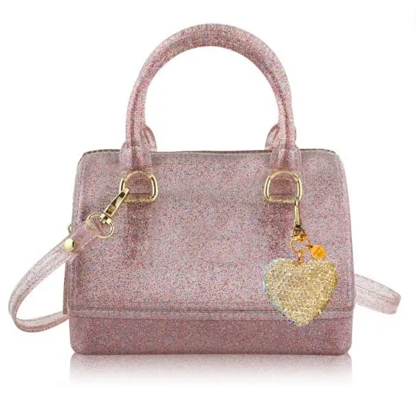 RUBY JELLY PURSE-MULTI SPARKLE