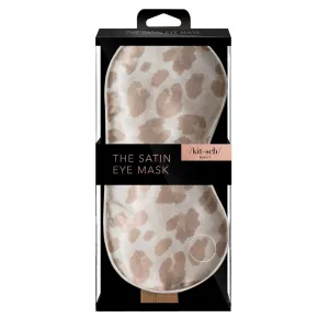 Satin Eye Mask - Leopard