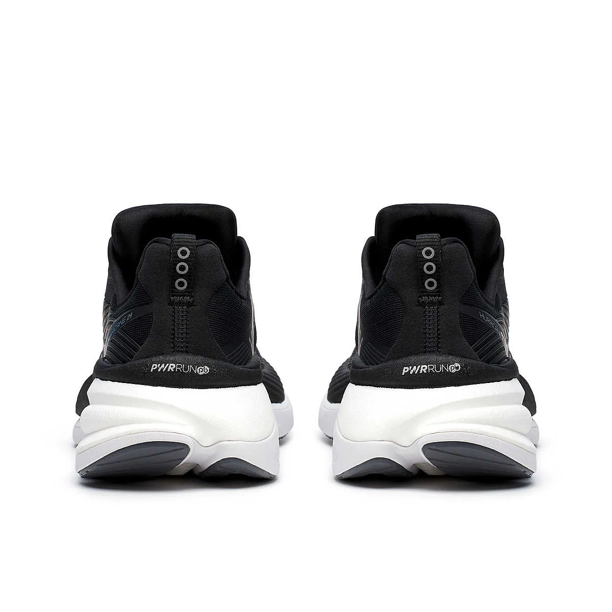 Saucony Men's Hurricane 24 in Black/Carbon