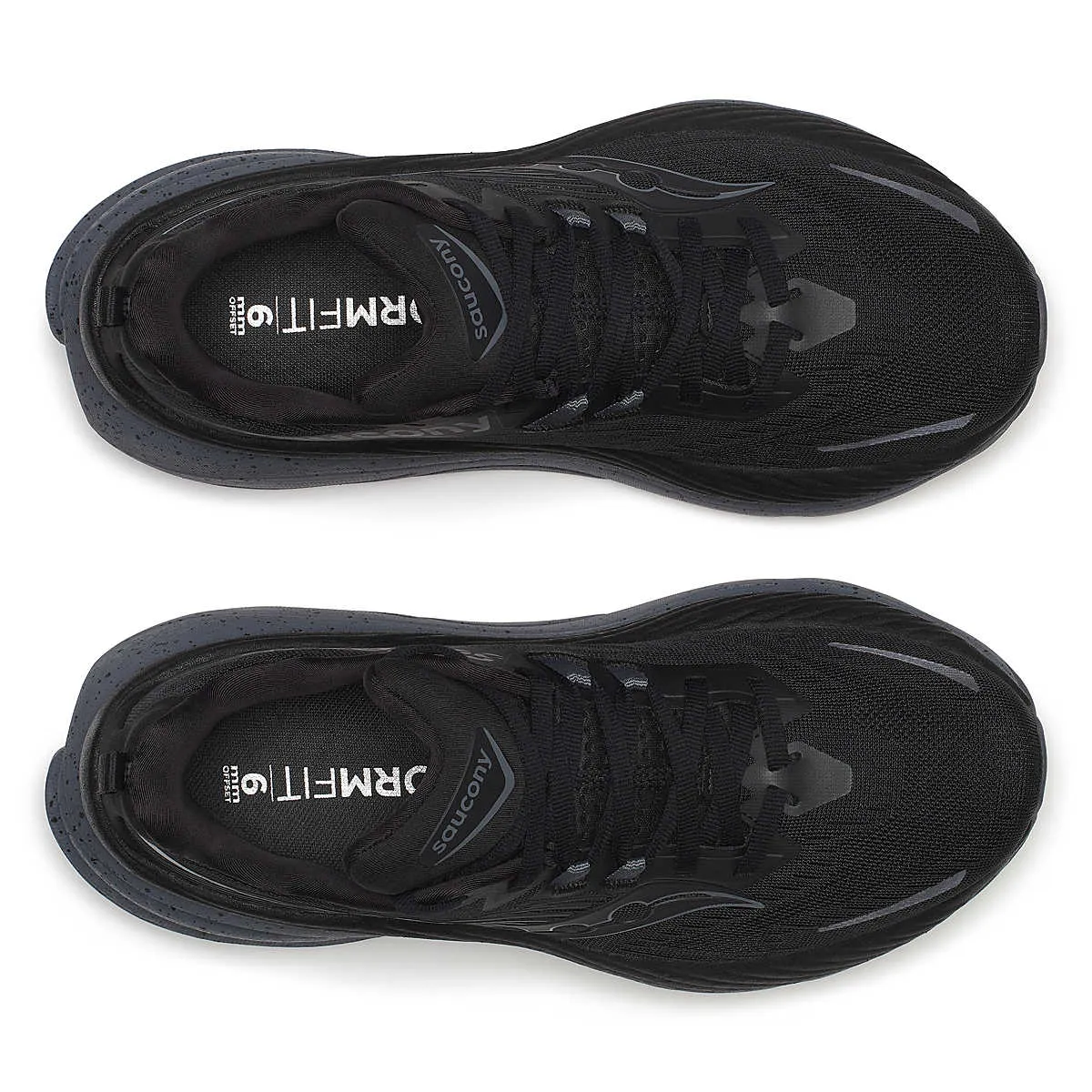 Saucony Women's Hurricane 24 in Black/Shadow