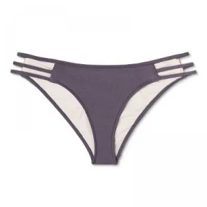 Shade & Shore Women's Sun Coast Cheeky Strappy Bikini Bottom