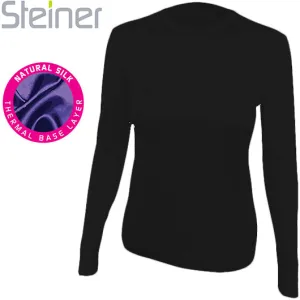 Steiner - Womens Silk Long Sleeve Vest