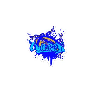 Sticker ~ Unleashed Bubble-free Graffiti Logo
