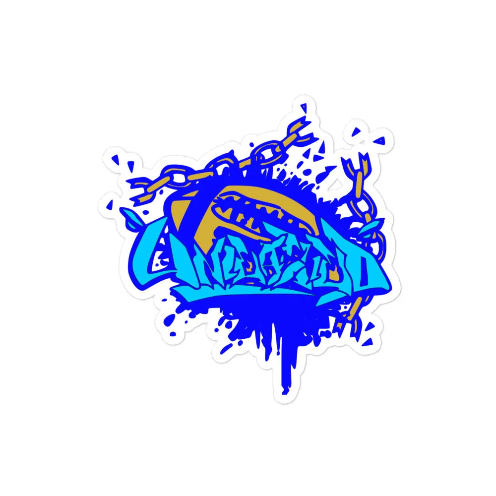 Sticker ~ Unleashed Bubble-free Graffiti Logo