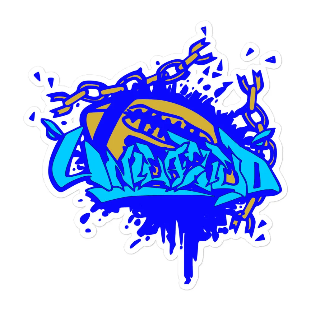 Sticker ~ Unleashed Bubble-free Graffiti Logo