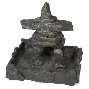 Stone Inuksuk Fountian
