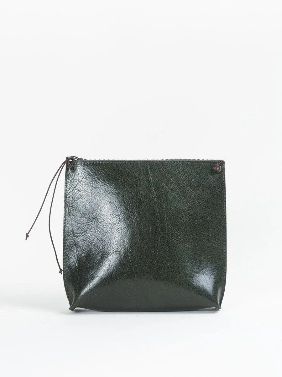 strappy pouch – green