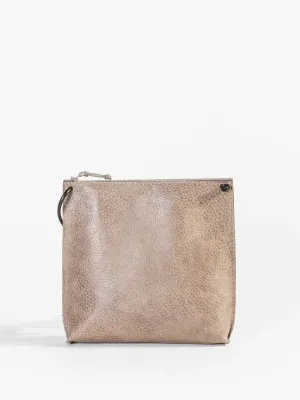 strappy pouch - taupe