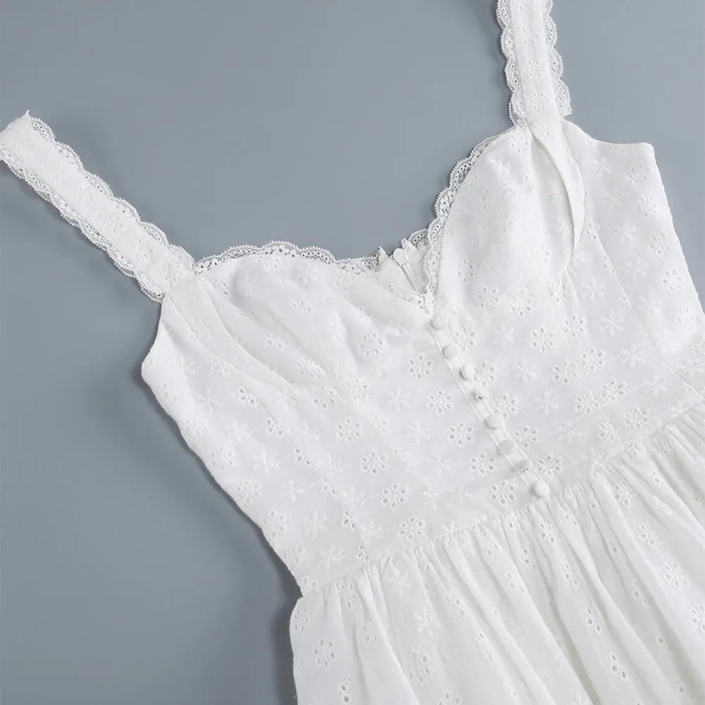 Strappy Sleeveless Puffy Mini Dress ZNSBA1107