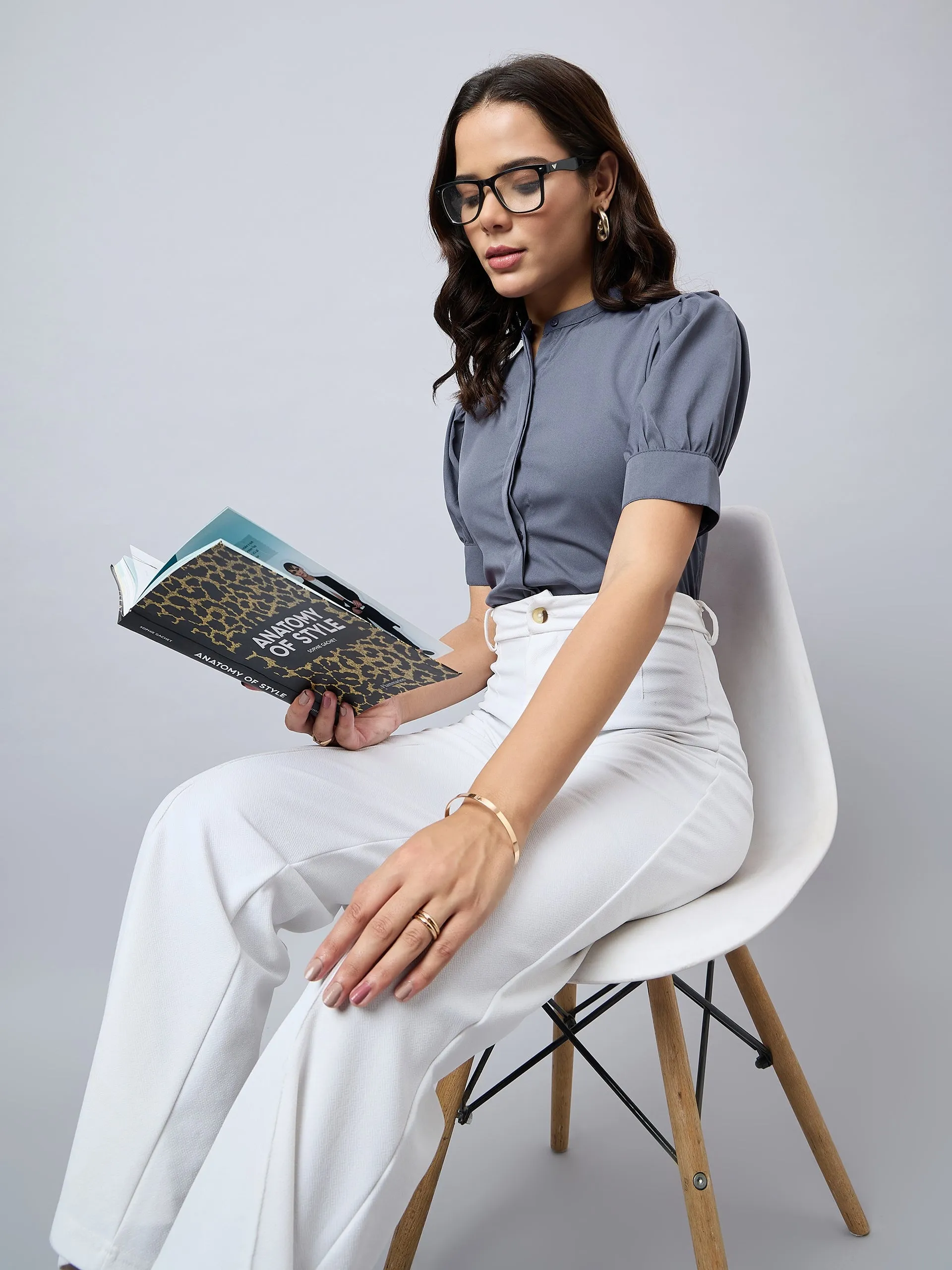 Style Quotient Women Solid Regular Fit Shirt