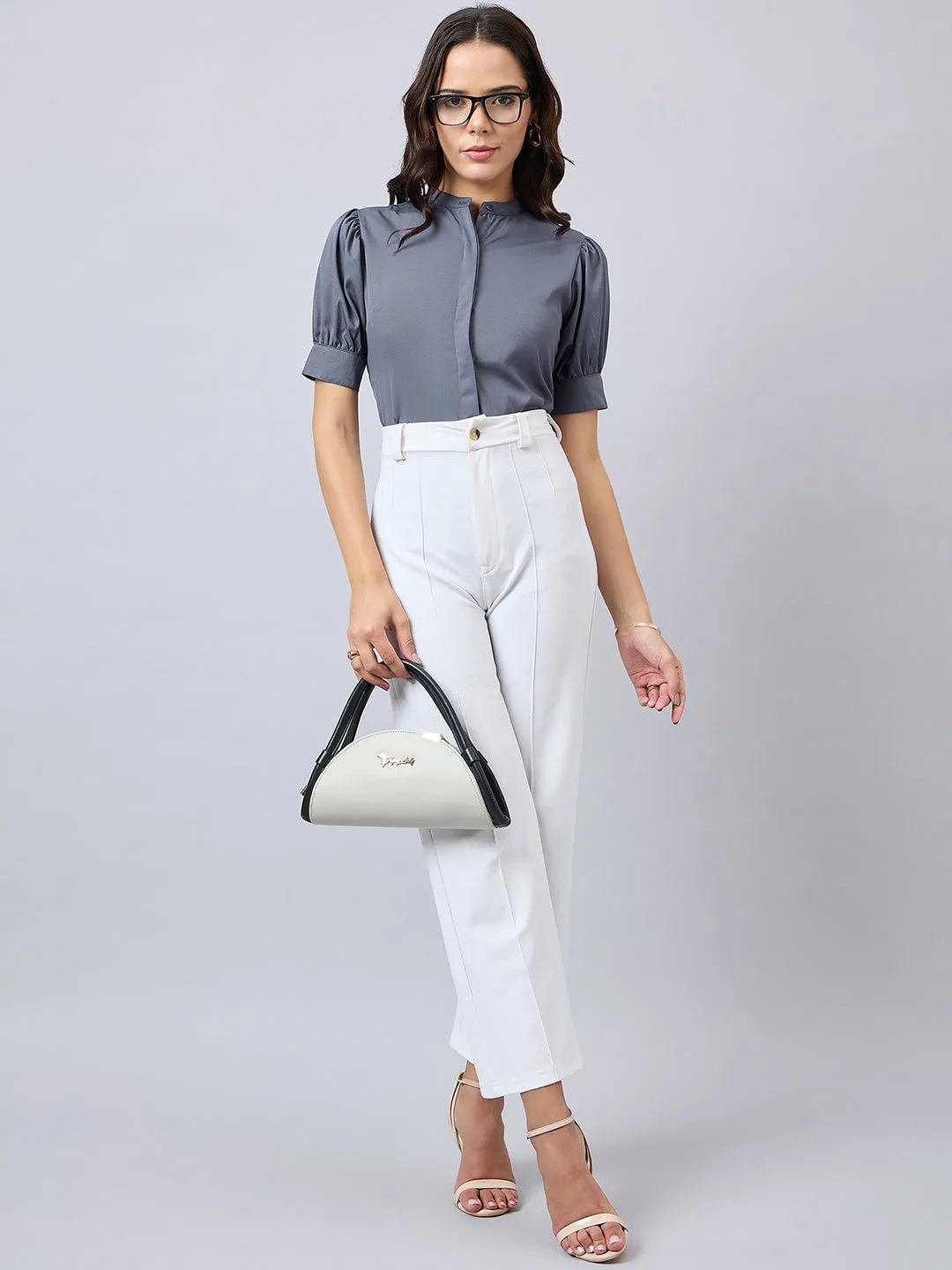 Style Quotient Women Solid Regular Fit Shirt