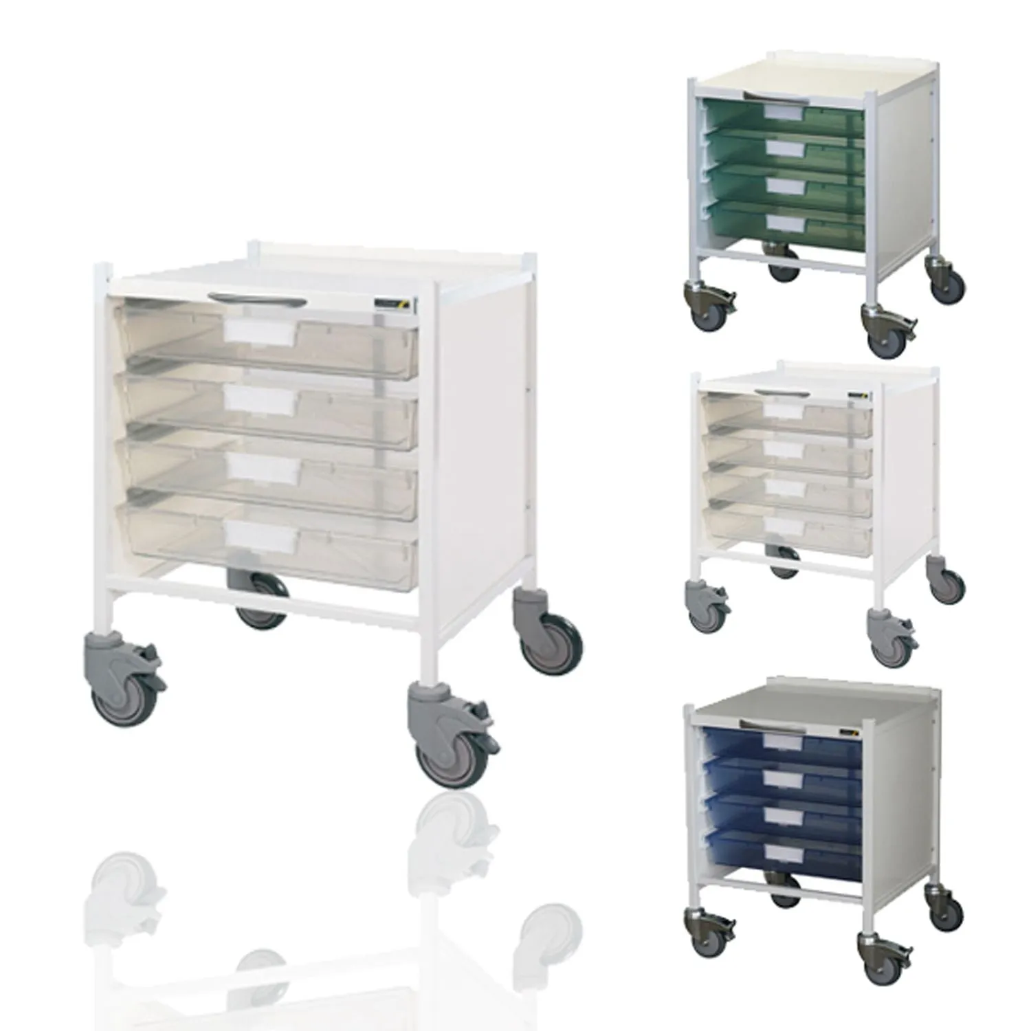 Sunflower Vista 15 Trolley | Four Single Trays