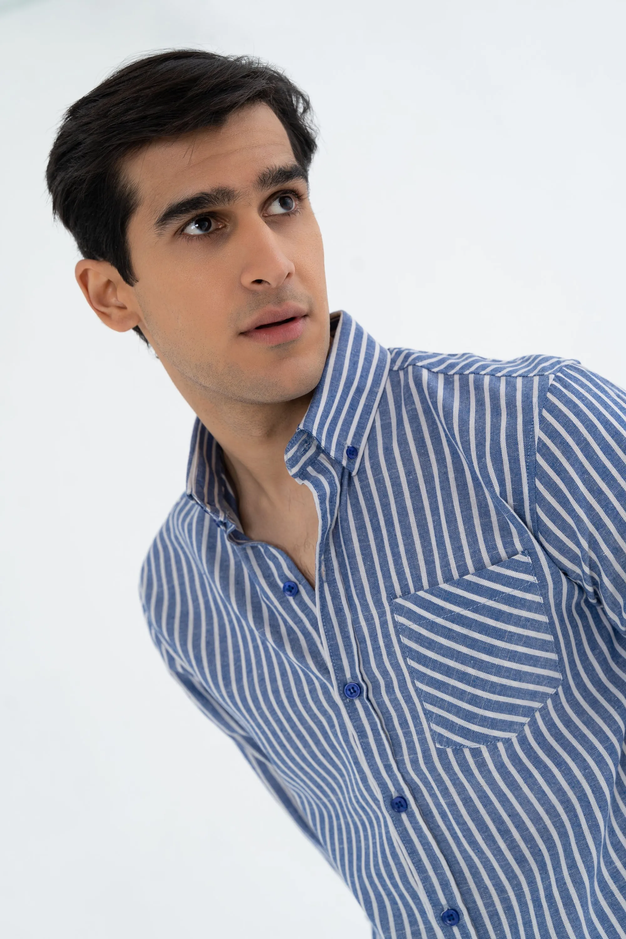 Super Elegant Blue Shirt