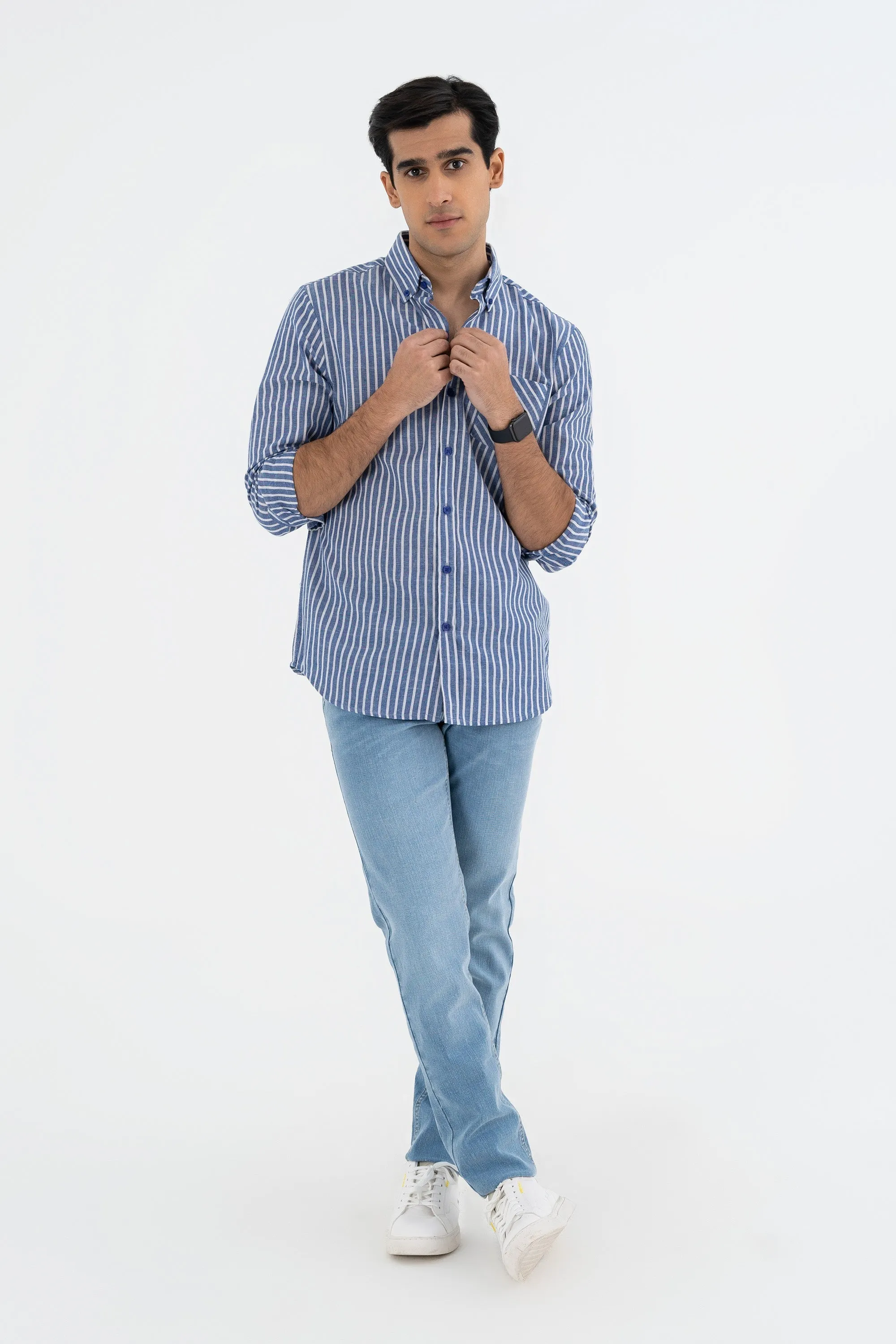 Super Elegant Blue Shirt