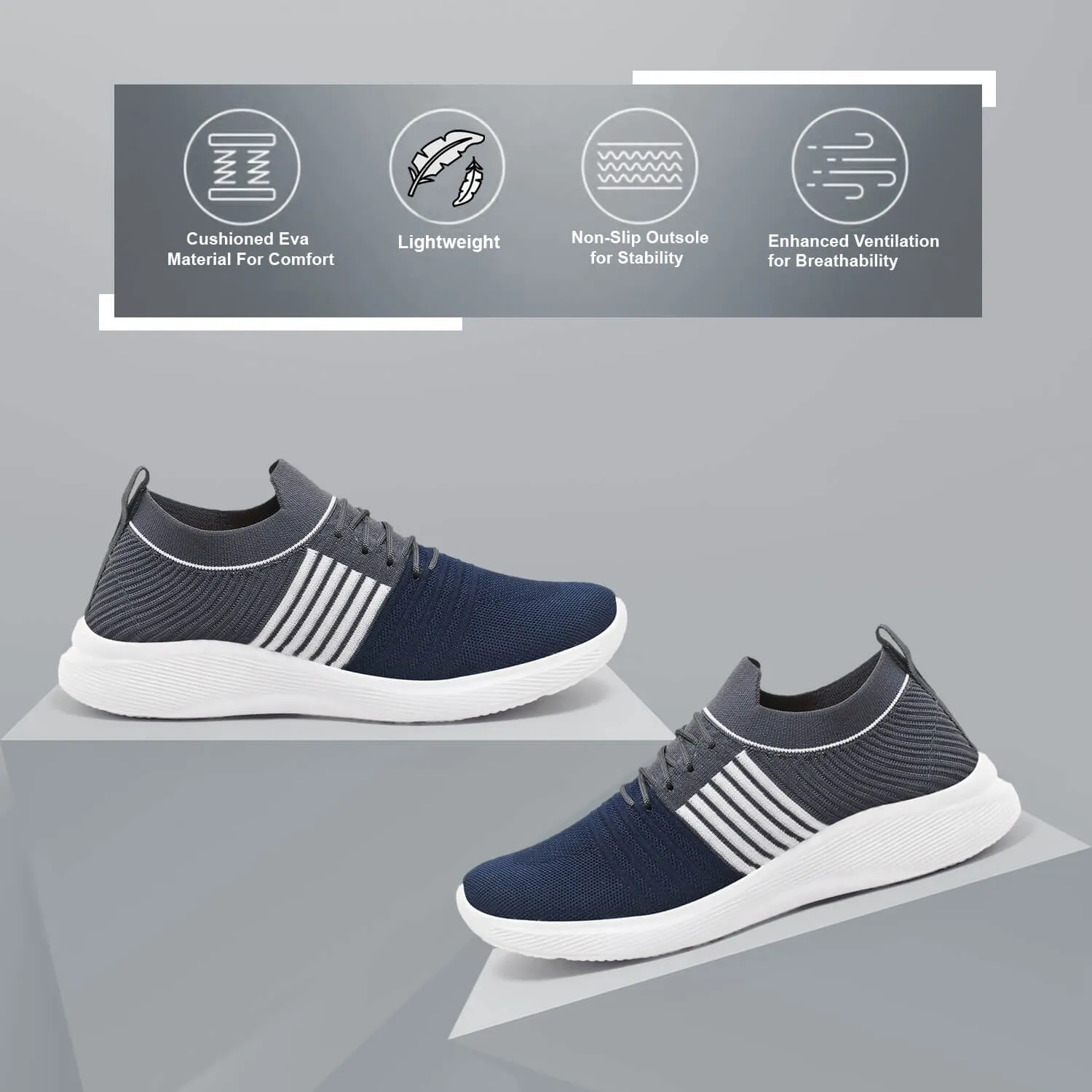 SUPREME 07 NAVY GREY WHITE
