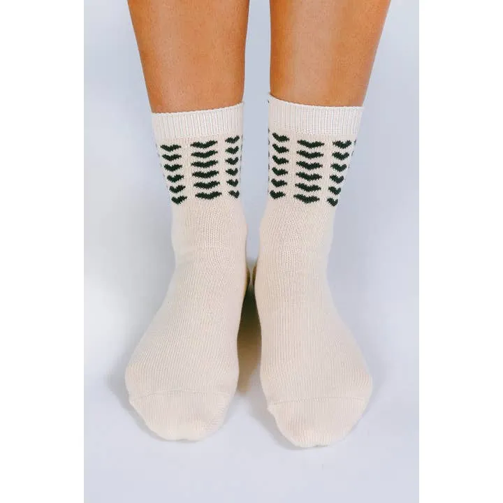 Sweet Heart Ankle Sock | Tailored Union