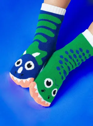 T-Rex & Triceratops Socks