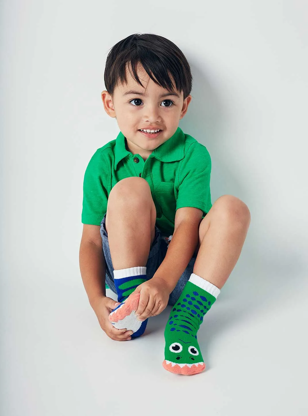 T-Rex & Triceratops Socks