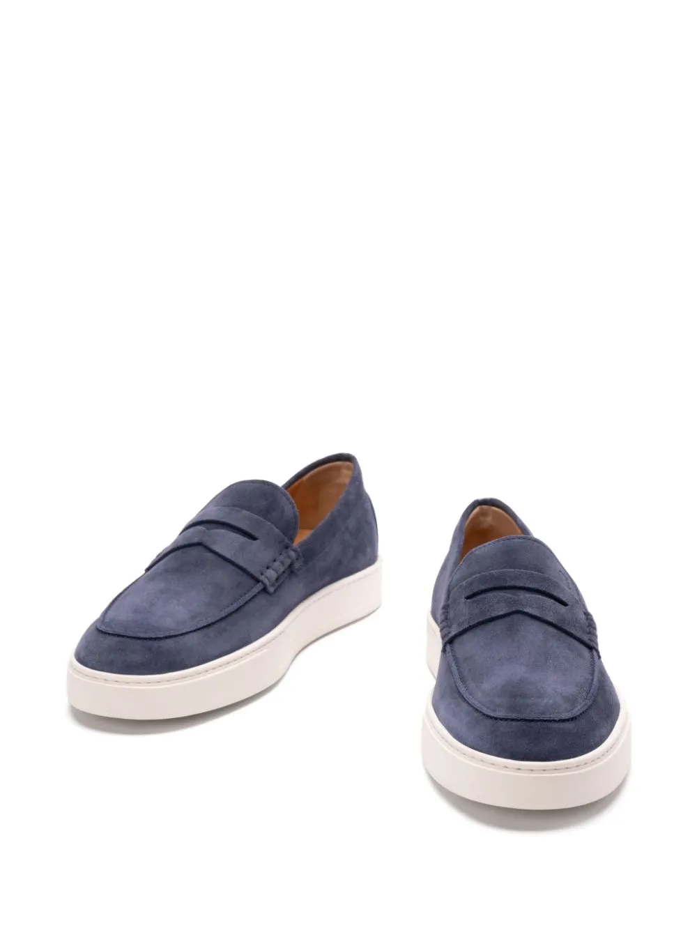 TOD'S Men's Suede Leather Penny Loafers