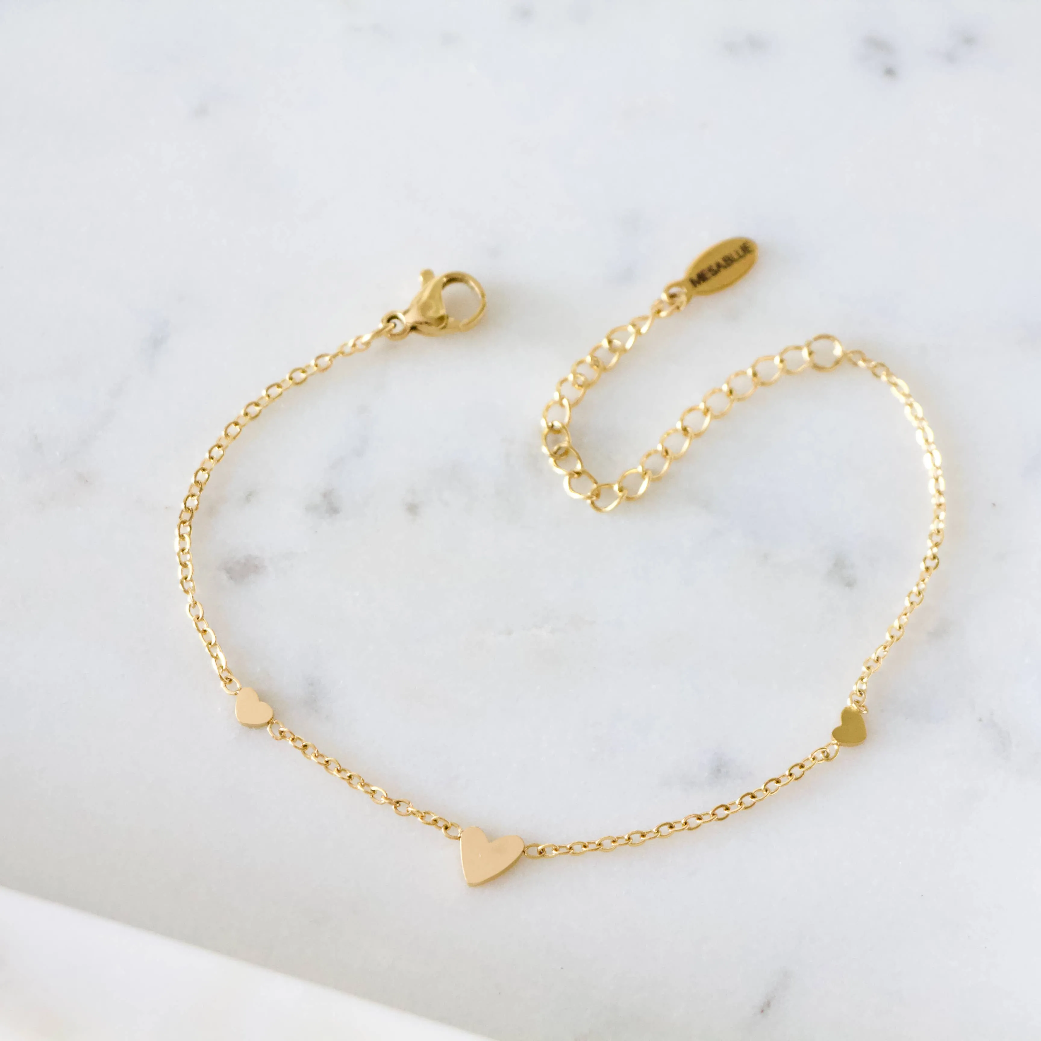 Triple Heart Bracelet - Waterproof