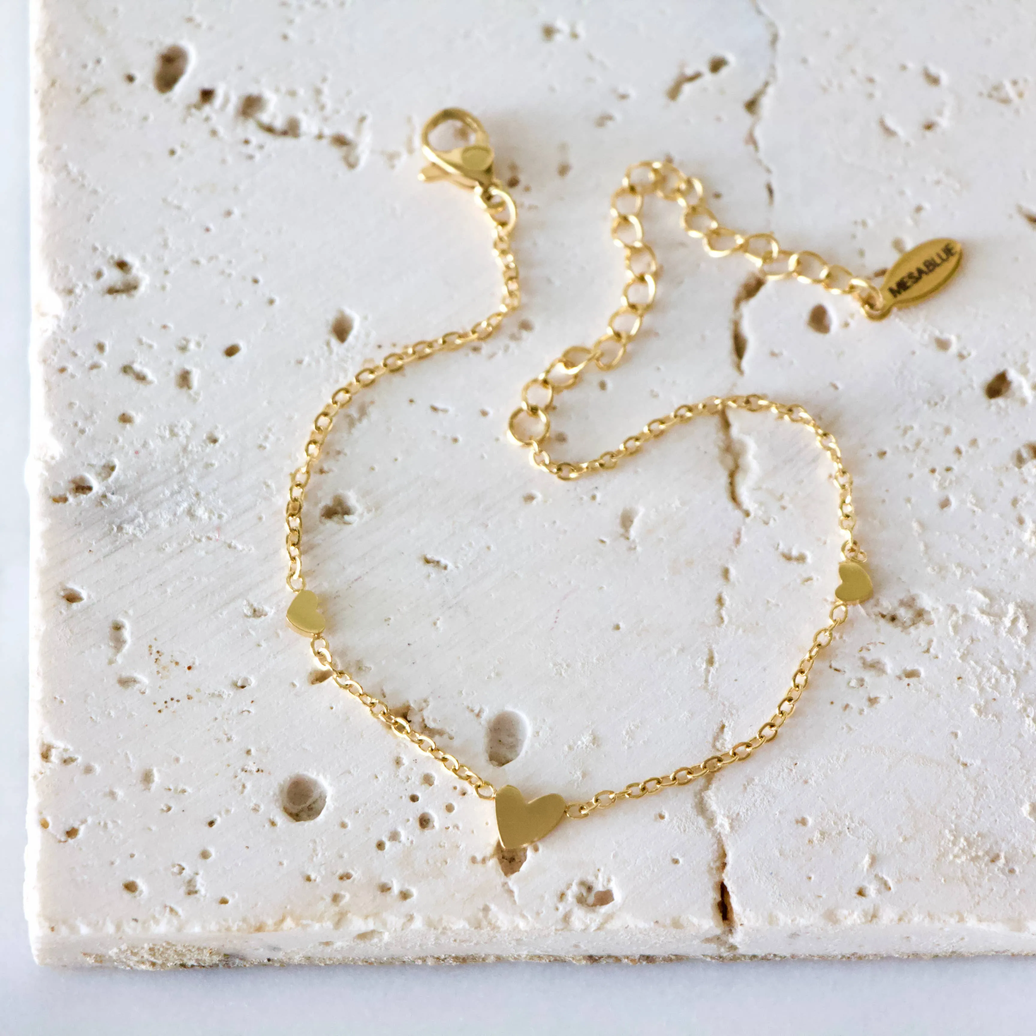 Triple Heart Bracelet - Waterproof