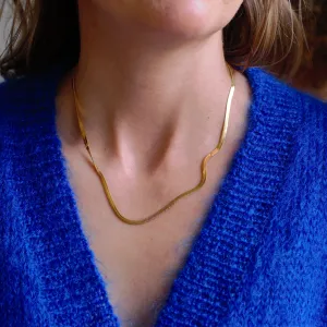 UBNY Collection | Herringbone Necklace, 18"
