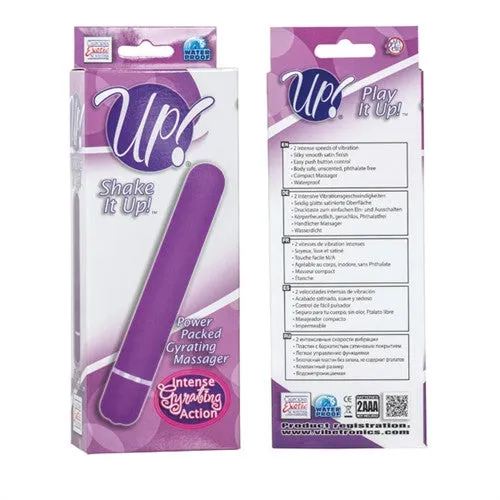 Up Shake It Up - Power Packed Gyrating Massager - Purple