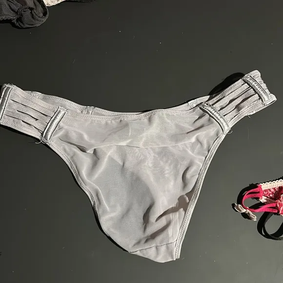 Vintage Victoria Secret Mesh panties Lavender