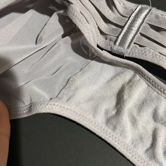 Vintage Victoria Secret Mesh panties Lavender