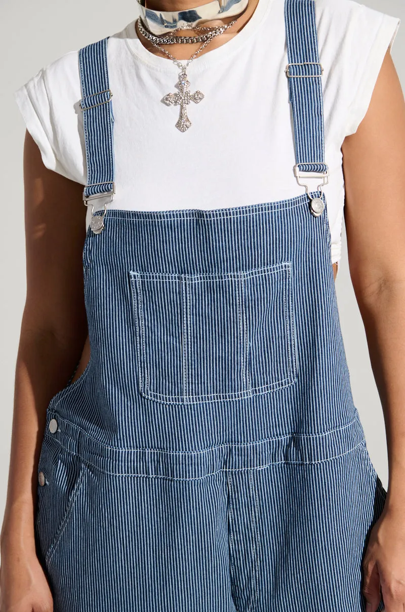 WALKING ON SUNSHINE DENIM JUMPSUIT
