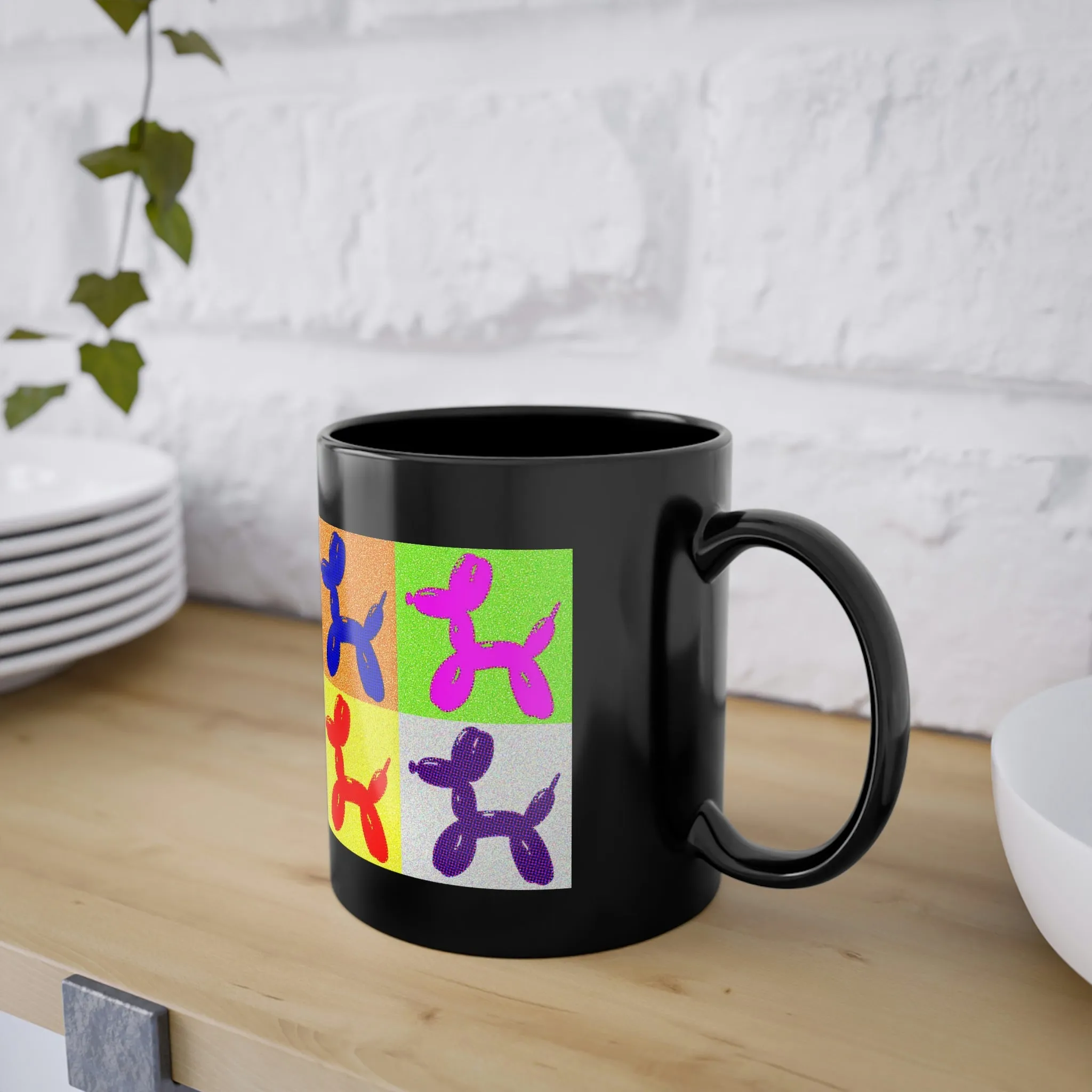 Warhol Balloon Dog Mug