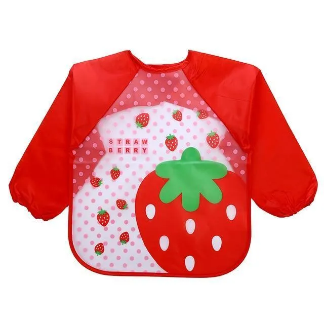 Waterproof Long Sleeve Bibs for Kids