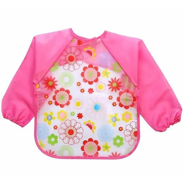 Waterproof Long Sleeve Bibs for Kids