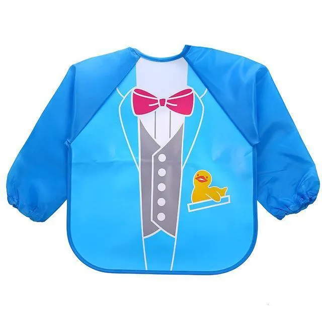 Waterproof Long Sleeve Bibs for Kids