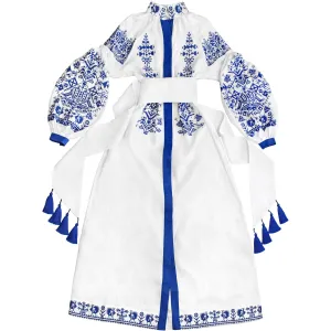 White Boho style Kaftan