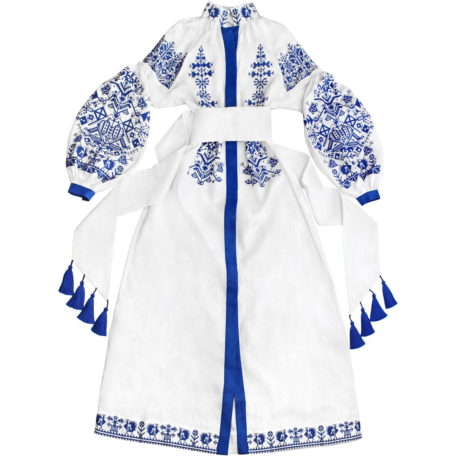 White Boho style Kaftan