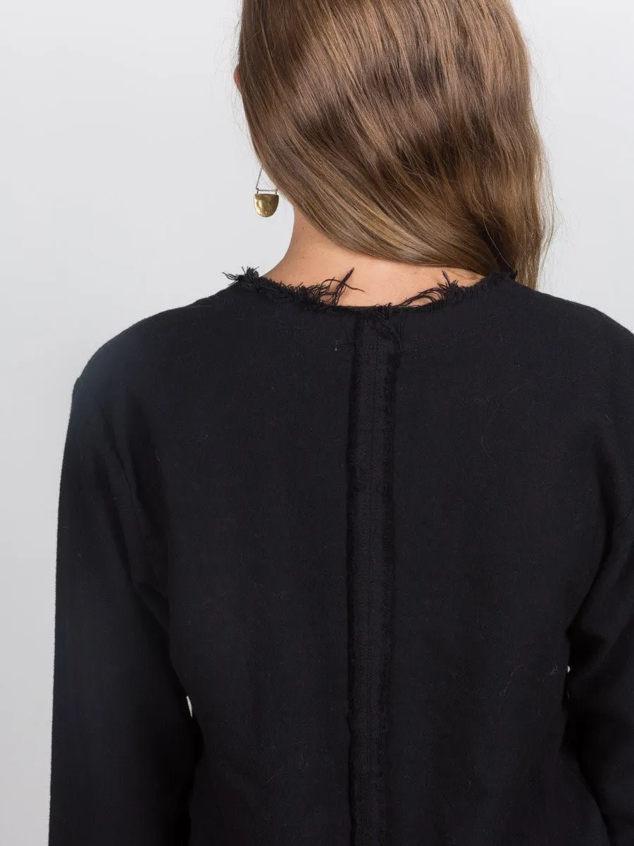 wide top - black